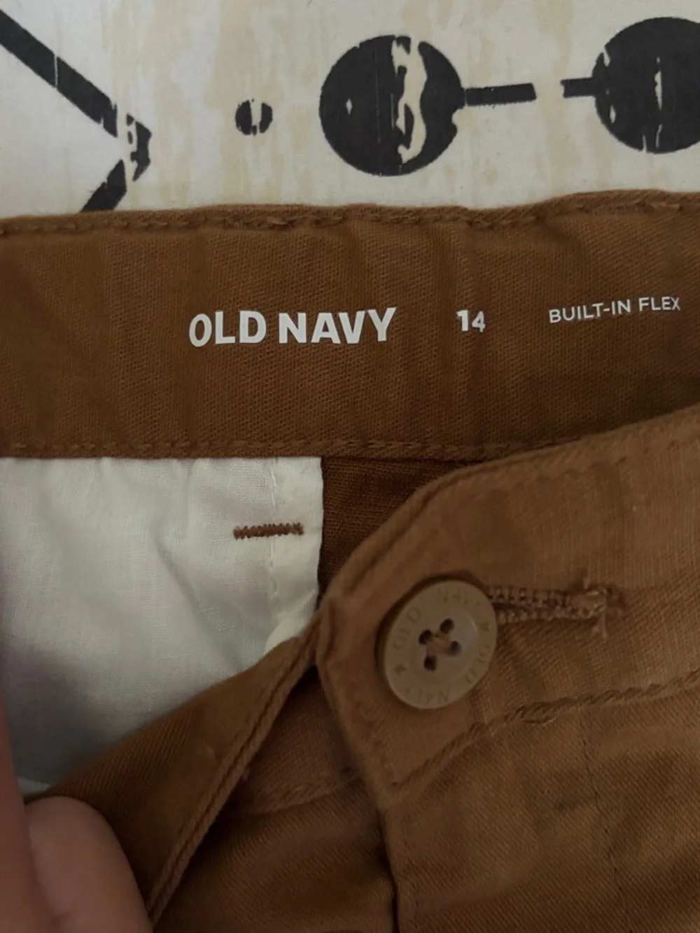 GAP Boys Shorts - Tan and Brown